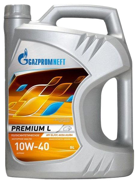 Моторное масло Gazpromneft Premium L 10W-40, 5л